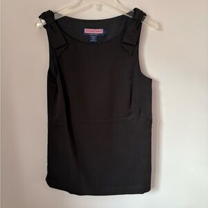 Vineyard Vines Black Sleeveless Blouse